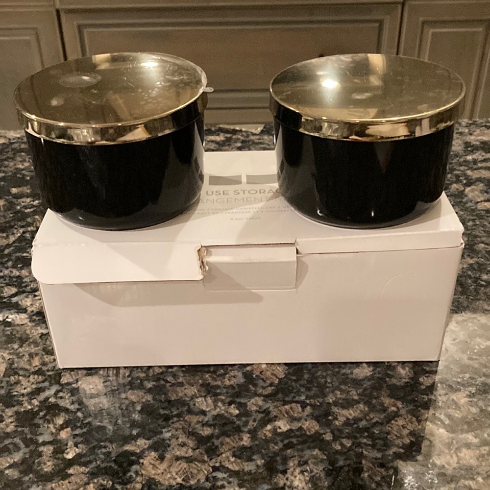 ZGALLERIE MULTI USE STORAGE DUO SET NWT